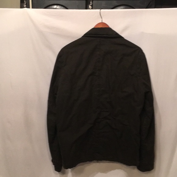 Brown cotton jacket with faux shearling lining. NWOT  never worn . - Picture 4 of 4